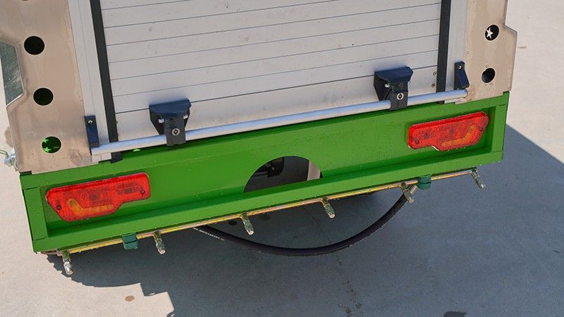 不銹鋼電動(dòng)三輪高壓清洗車(chē)(800L)